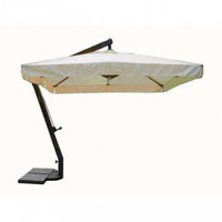 OMBRELLONE VENERE NERO DE LUXE P/L 3 X 4