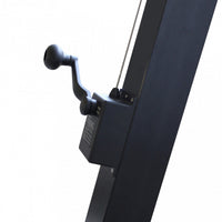 OMBRELLONE VENERE NERO DE LUXE P/L 3 X 4