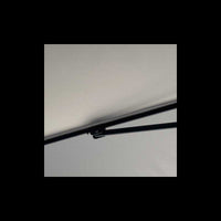 Ombrellone William alluminio palo centrale antracite ø2.7m con cover