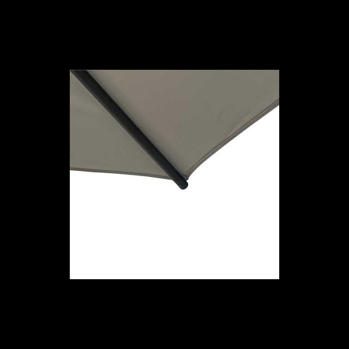 Ombrellone William alluminio palo centrale antracite ø2.7m con cover