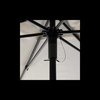 Ombrellone William alluminio palo centrale antracite ø2.7m con cover