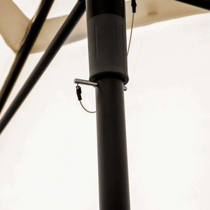 Ombrellone William alluminio palo centrale quadro m2x2