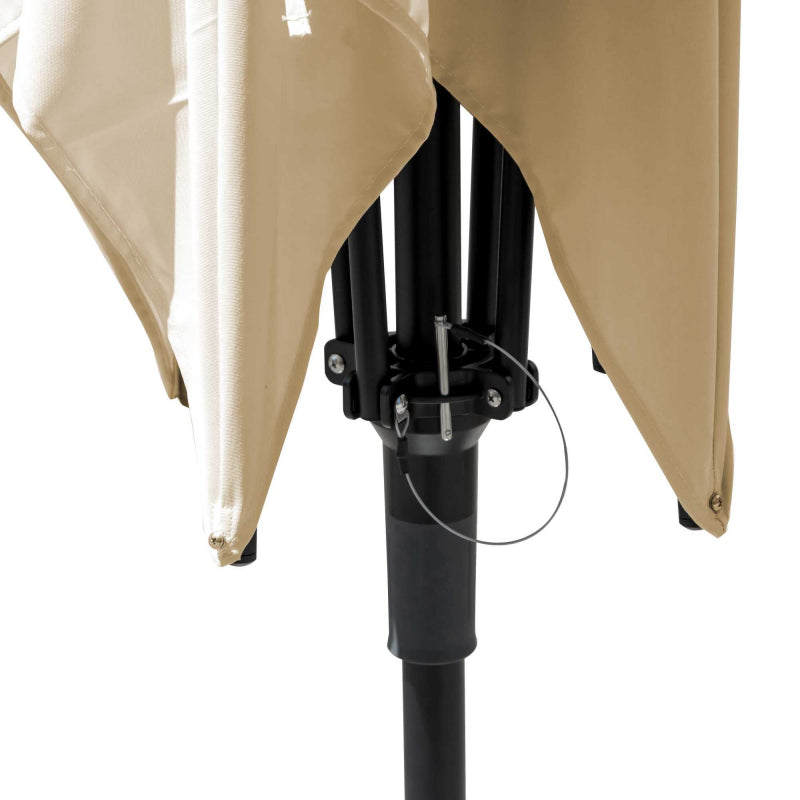 Ombrellone William alluminio palo centrale quadro m2x2