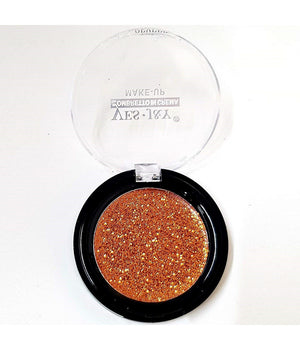 Ombretto Crema Glitter Bronzo N02 Gel Brillante Lunga Durata 1.7g Make Up         