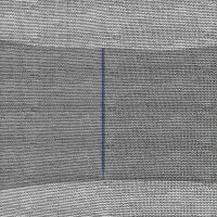 Rete di Protezione per Trampolini a 6 Pali con Ingresso con Cerniera, in PE, Ø244x180 cm, Nero e Blu