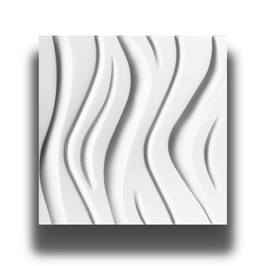 10 o 20mq (40 oppure 80 pezzi) di pannello decorativo 3D a soffitto in EPS isolante 50x50cm WELLA - Pacco da 10 metri quadrati