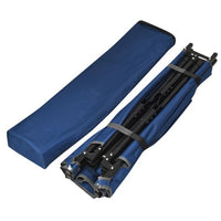 Letti da campeggio pieghevoli 190 x 67 x 42 cm Struttura in metallo Robusto tessuto Oxford Portata 135 kg per Viaggi Camping Beach Blu 20_0006892