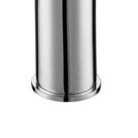 Miscelatore rubinetto asia per lavabo in ottone colore cromato con piletta *** confezione 1