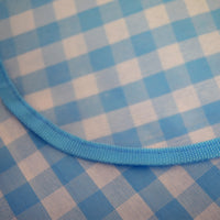 Tovaglia da picnic super tessuto polipropiene 500 gr quadro azzurro