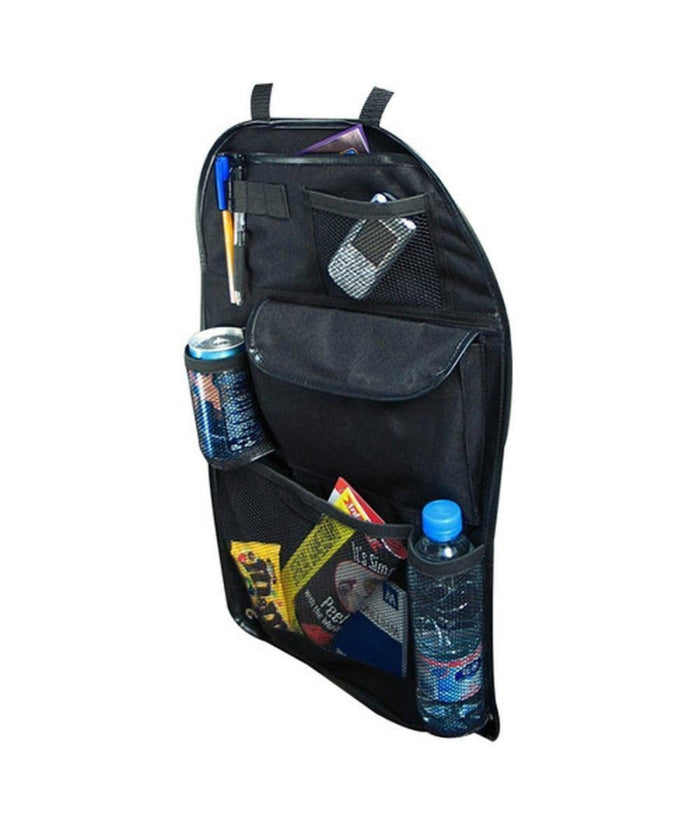 Organiser Pieghevole Auto Portaoggetti Viaggio Sedile Posteriore Sistema Strappo         