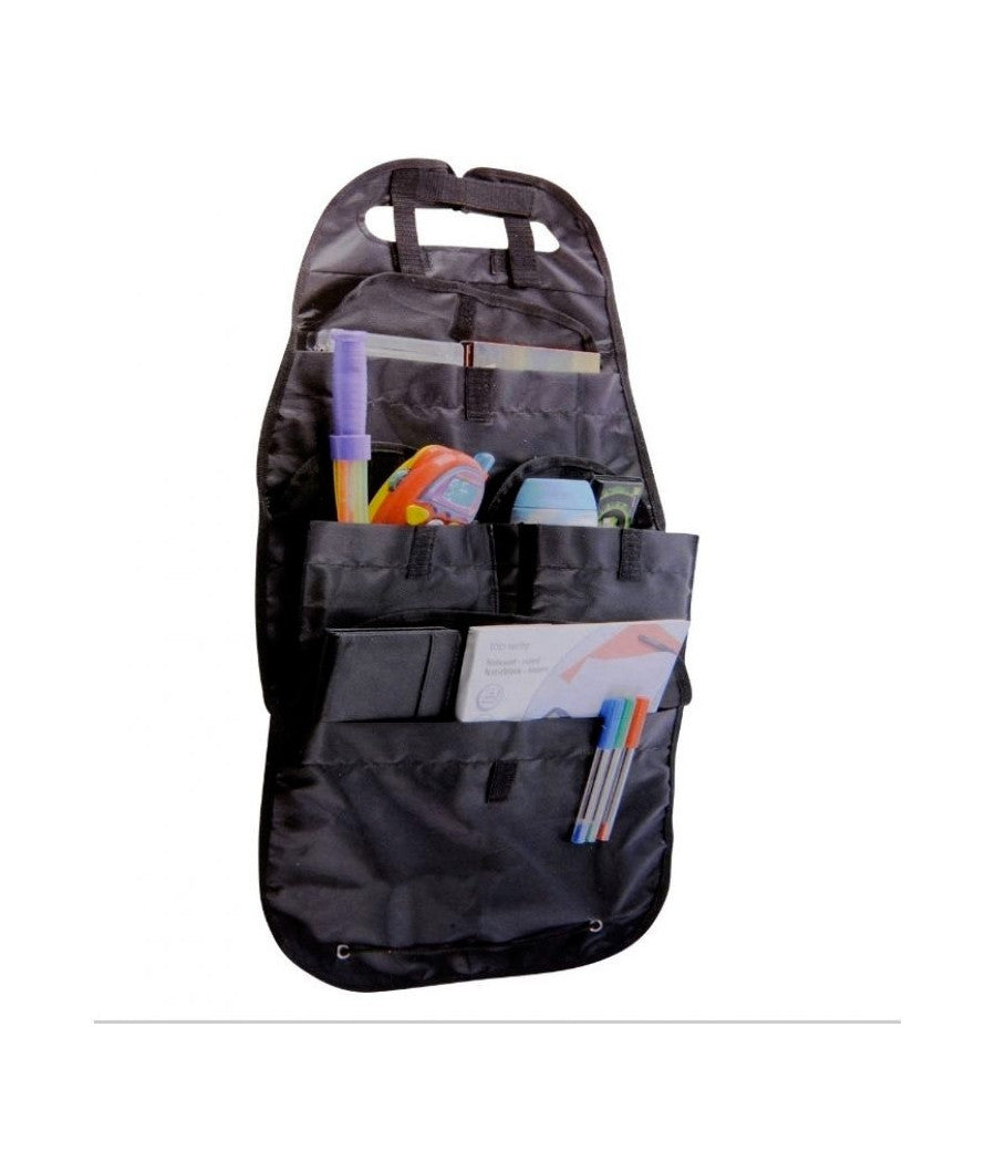 Organiser Pieghevole Auto Portaoggetti Viaggio Sedile Posteriore Sistema Strappo         