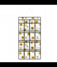 Organizer A Sospensione Da Parete 16 Scomparti Tasche Porta Oggetti 45x88 Cm         