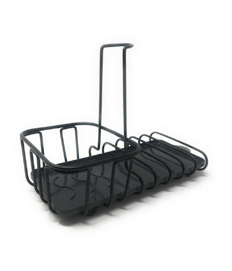 Organizer Accessori Da Lavello Cucina Porta Spugnetta Spugne Con Sgocciolatoio         