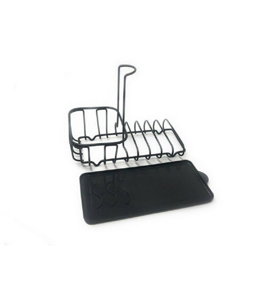 Organizer Accessori Da Lavello Cucina Porta Spugnetta Spugne Con Sgocciolatoio         