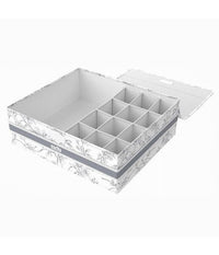 Organizer Armadio 12+1 Scomparti Scatola Salvaspazio 32x28x11 Cm Fantasia 87324         