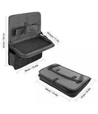 Organizer Borsa Salvaspazio Per Sedile Posteriore Auto Con Mensola Porta Oggetti         