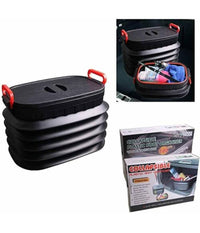Organizer Contenitore Box Porta Oggetti Per Auto Capacità  18 Lt Campeggio         