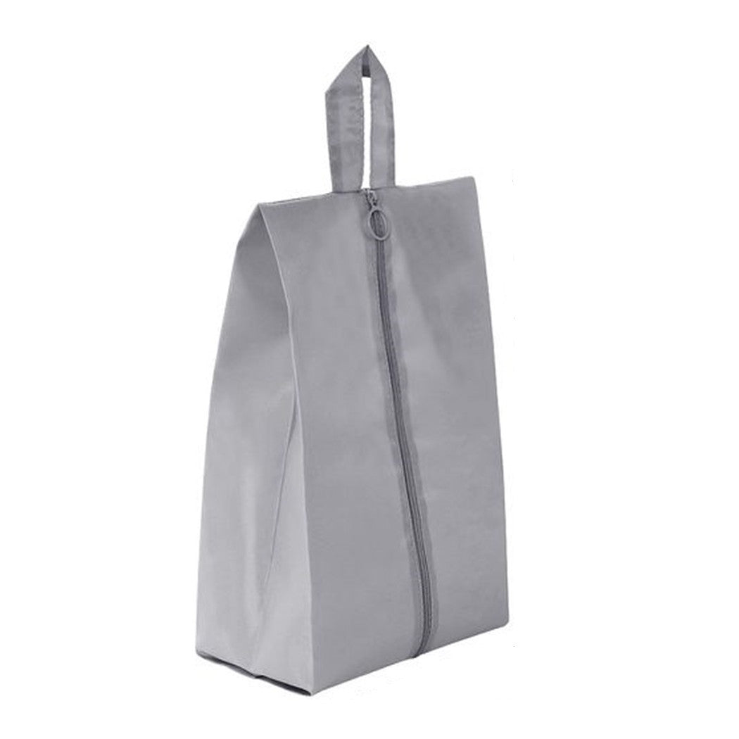 Trade Shop - Organizer Da Viaggio Organizza Valigia Bagagli Borsa Per Scarpe 36x21cm Grigia 87716         