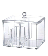 Organizer Espositore Rettangolare 4 Comparti  10243 Trucco Make Up Acrilico         