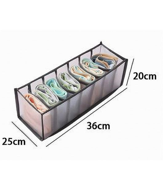 Organizer Organizzatore Per Armadio Cassetti Mobile Pieghevole 7 Scomparti 87407         