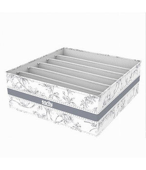 Organizer Per Armadio 6 Scomparti Scatola Salvaspazio 32x32x12 Cm Fantasia 87329         