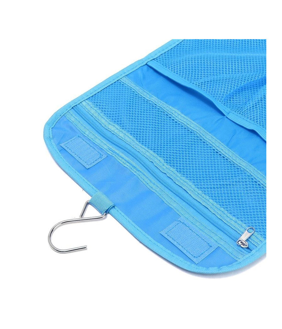 Organizer Per Borsa Trucco Accessori Bagno Cosmetici Portatile Da Viaggio         