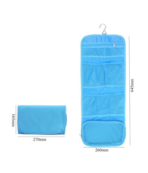 Organizer Per Borsa Trucco Accessori Bagno Cosmetici Portatile Da Viaggio         