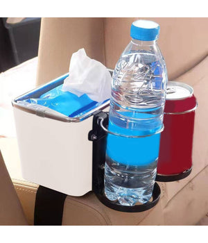 Organizer Per Bracciolo Universale Portaoggetti Per Auto Con Porta Bicchieri         