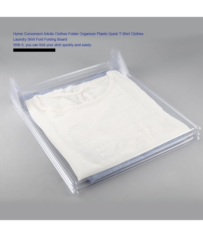 Organizer Per Magliette Salvaspazio T-shirt Pieghevole Cabina Armadio Cassetto         