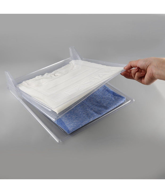 Organizer Per Magliette Salvaspazio T-shirt Pieghevole Cabina Armadio Cassetto         