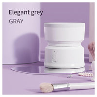 Trade Shop - Organizer Portatile Automatico Strumento Per La Pulizia Profonda Pennelli Trucco         