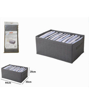 Organizer Salvaspazi Armadi Pieghevole 12 Scomparti Contenitore 44x20x30cm 87405         