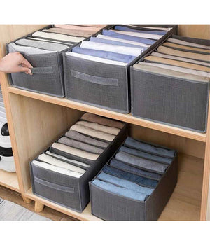 Organizer Salvaspazio Armadi Pieghevole 9 Scomparti Contenitore 44x20x30cm 87404         