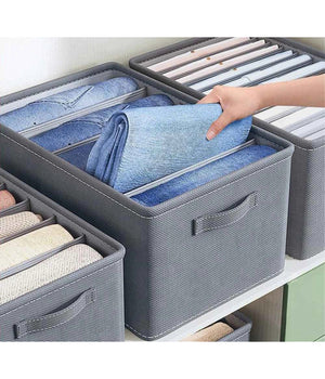 Organizer Salvaspazio Armadi Pieghevole 9 Scomparti Contenitore 44x20x30cm 87404         