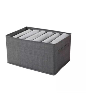 Organizer Salvaspazio Per Armadi Scatola Pieghevole 6 Scomparti 36x20x25cm 87401         