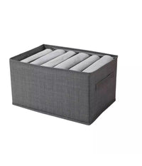 Organizer Salvaspazio Per Armadi Scatola Pieghevole 6 Scomparti 44x20x30cm 87403         