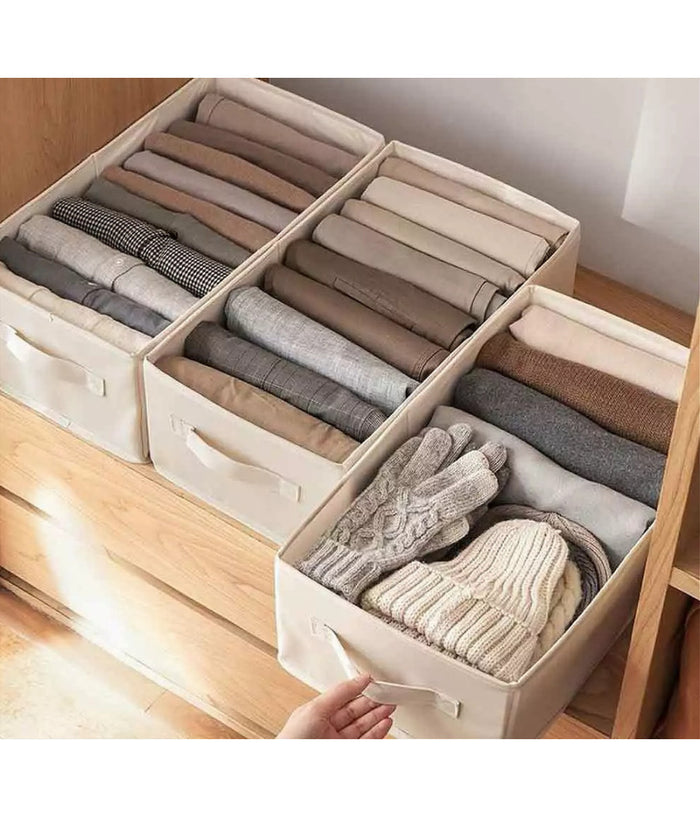 Organizer Salvaspazio Per Armadi Scatola Pieghevole 9 Scomparti 36x20x25cm 87402         