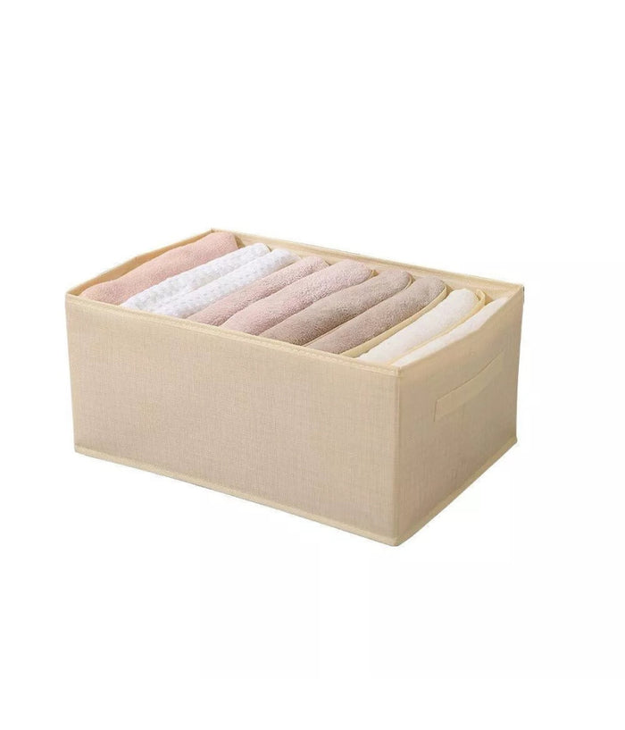 Organizer Salvaspazio Per Armadi Scatola Pieghevole 9 Scomparti 36x20x25cm 87402         