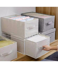 Organizer Salvaspazio Per Armadi Scatola Pieghevole 9 Scomparti 36x20x25cm 87402         