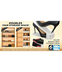 Organizer Scomparti Scarpiera Salvaspazio Porta Scarpe Organizzatore Per Armadio         