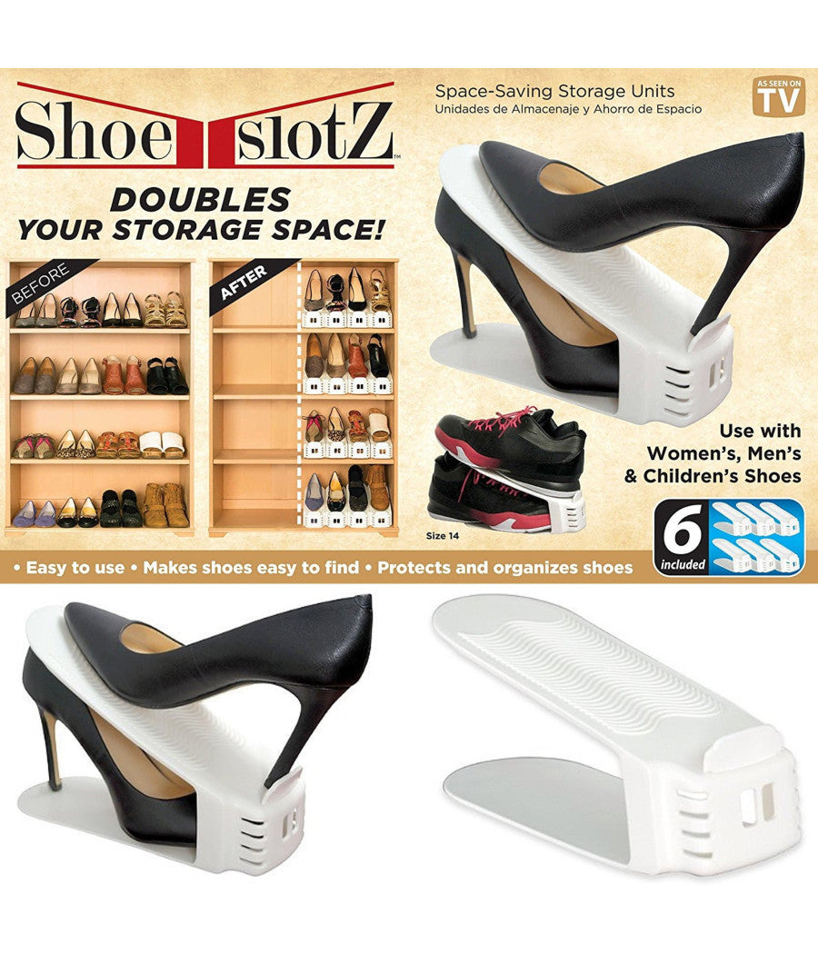 Organizer Scomparti Scarpiera Salvaspazio Porta Scarpe Organizzatore Per Armadio         