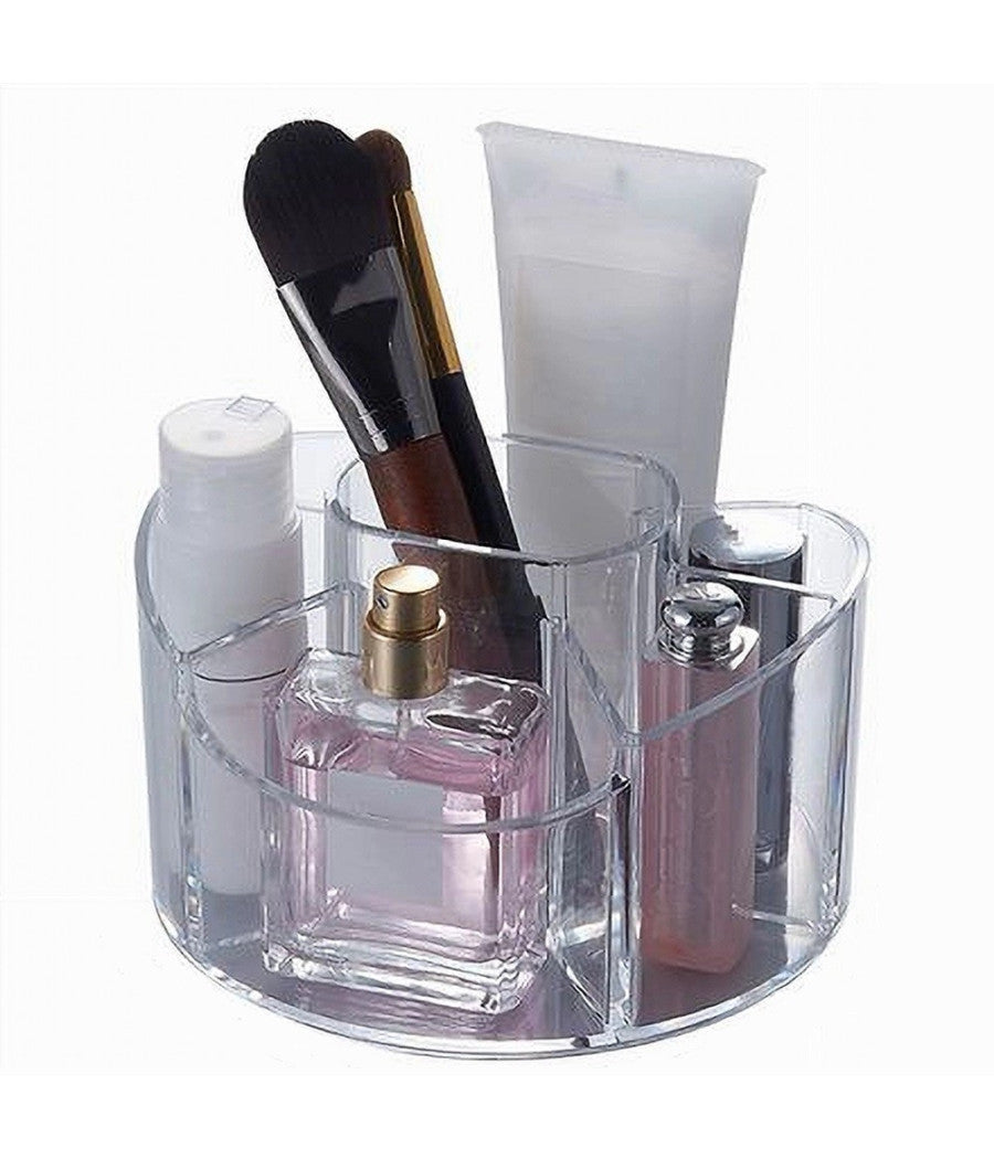 Organizer Trasparente Crilex Per Creme Trucchi Cosmetici Profumi Make-up 59063         