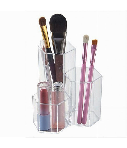 Organizer Trasparente Crilex Per Gioielli Trucchi Cosmetici Makeup 12x11cm 59062         