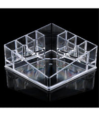 Organizzatore Contenitore Porta Trucchi Espositore Make Up Rossetti Gioielli         