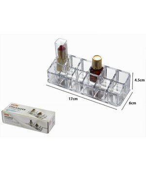 Organizzatore Porta Cosmetici  10244 Espositore 12 Comparti Organizer Make Up         