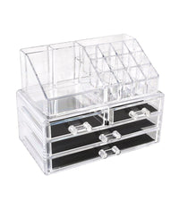 Organizzatore Porta Cosmetici Make Up Con 16 Comparti Espositore Organizer         