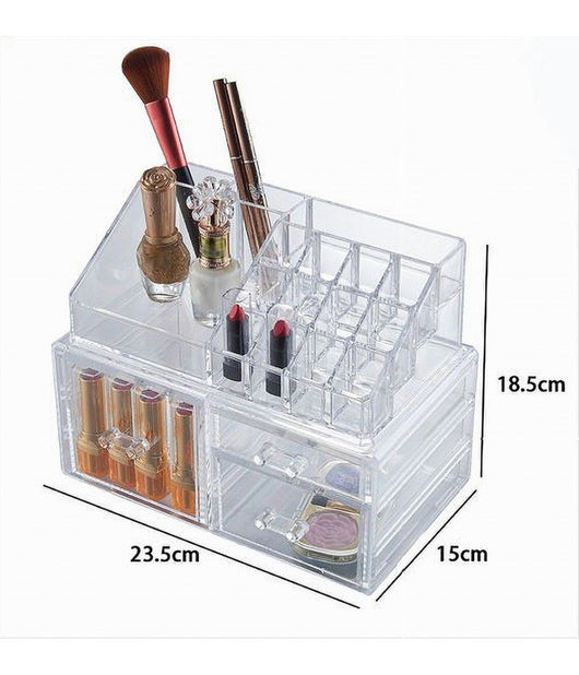 Organizzatore Porta Cosmetici Make Up  10257 Espositore Organizer 16 Comparti         