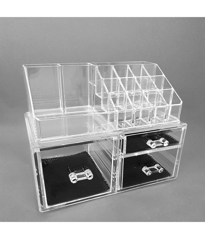 Organizzatore Porta Cosmetici Make Up  10257 Espositore Organizer 16 Comparti         