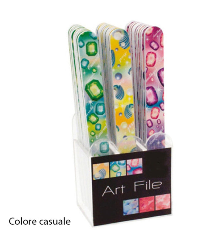 Organizzatore Porta Lime Lima Nail Files Pennelli Espositore Organizer Cosmetici         