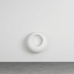 Orinatoio Sospeso Senza Brida Ceramica Cielo "Mini Ball" Bianco Lucido